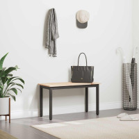 Produktbild för bänk Naturfärg 80 x 35 x 45 cm Massiv furu