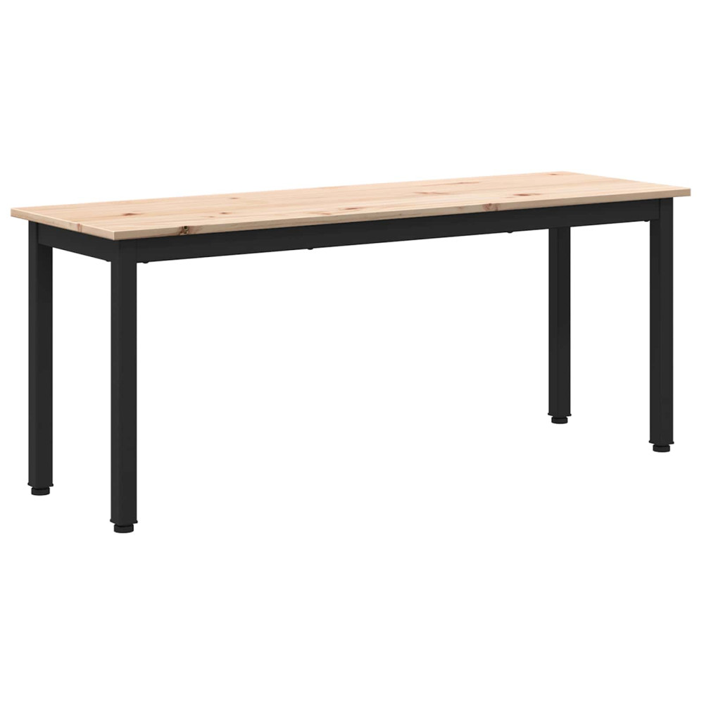 Produktbild för bänk Naturfärg 110 x 35 x 45 cm Massiv furu
