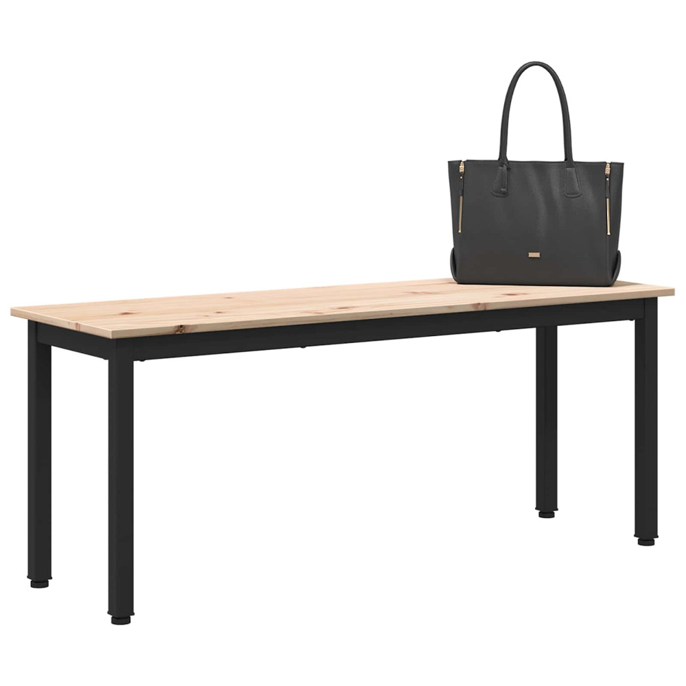 Produktbild för bänk Naturfärg 110 x 35 x 45 cm Massiv furu