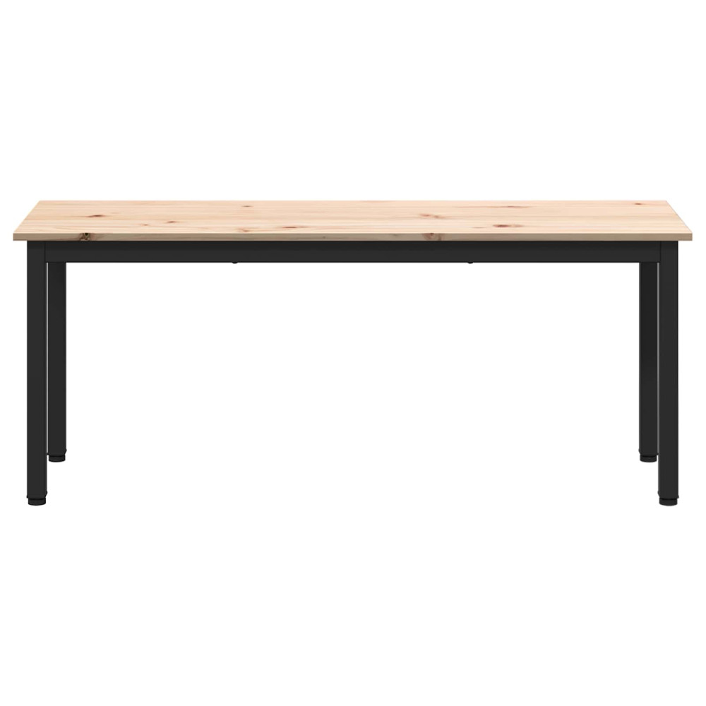 Produktbild för bänk Naturfärg 110 x 35 x 45 cm Massiv furu