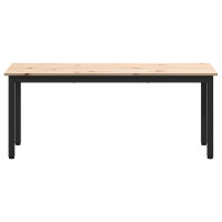 Produktbild för bänk Naturfärg 110 x 35 x 45 cm Massiv furu