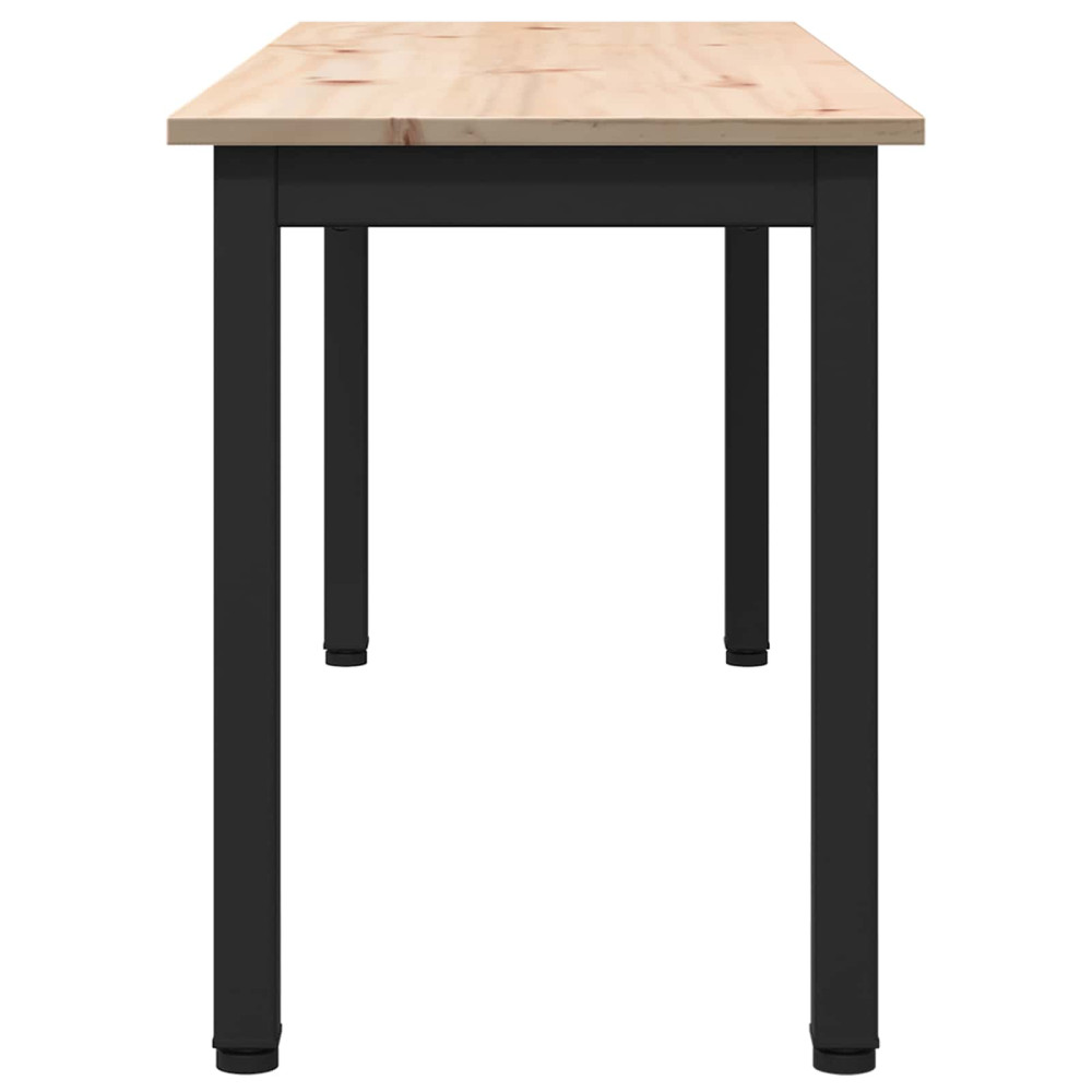 Produktbild för bänk Naturfärg 110 x 35 x 45 cm Massiv furu