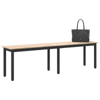 Produktbild för bänk Naturfärg 160 x 35 x 45 cm Massiv furu