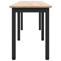 Produktbild för bänk Naturfärg 160 x 35 x 45 cm Massiv furu