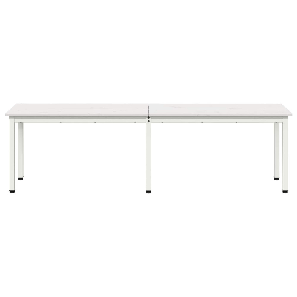 Produktbild för bänk Vit 160 x 35 x 45 cm Massiv furu