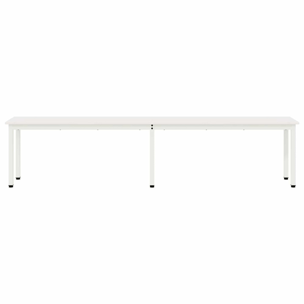 Produktbild för bänk Vit 200 x 35 x 45 cm Massiv furu