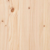 Produktbild för Matbord Naturfärg 110 x 110 x 75 cm Massiv furu