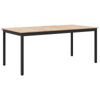 Produktbild för Matbord Naturfärg 140 x 80 x 75 cm Massiv furu