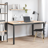Produktbild för Matbord Naturfärg 150 x 90 x 75 cm Massiv furu