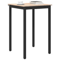 Produktbild för Barbord Naturfärg 70 x 70 x 105 cm Massiv furu