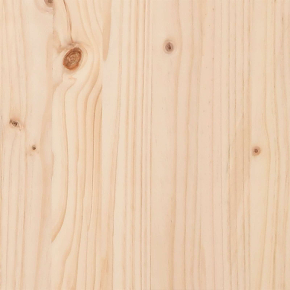Produktbild för Barbord Naturfärg 70 x 70 x 105 cm Massiv furu