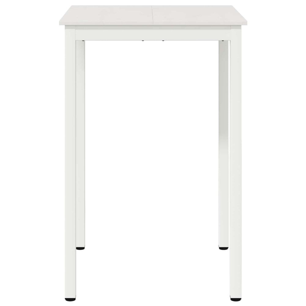 Produktbild för Barbord Vit 70 x 70 x 105 cm Massiv furu