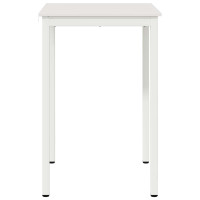 Produktbild för Barbord Vit 70 x 70 x 105 cm Massiv furu