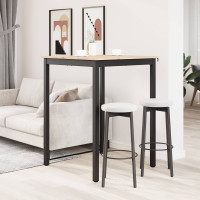 Produktbild för Barbord Naturfärg 80 x 80 x 105 cm Massiv furu
