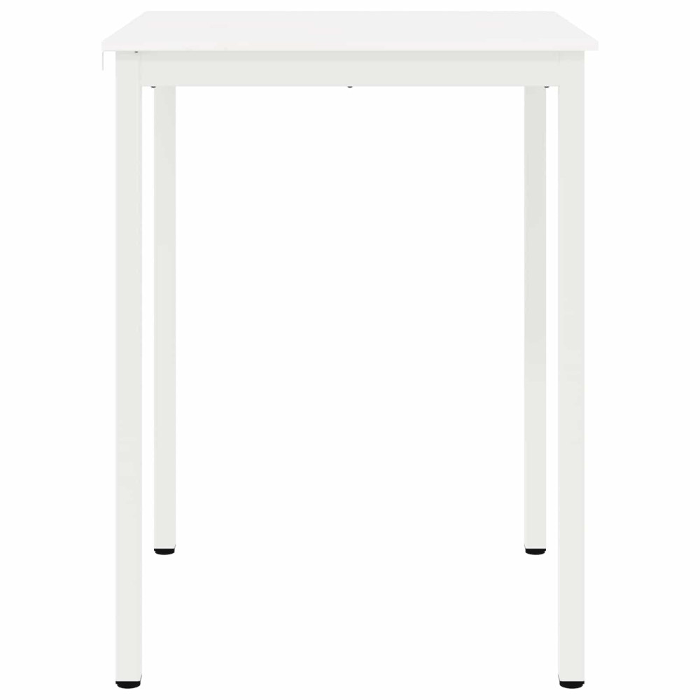 Produktbild för Barbord Vit 80 x 80 x 105 cm Massiv furu