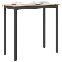 Produktbild för Barbord Naturfärg 110 x 55 x 105 cm Massiv furu