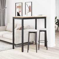 Produktbild för Barbord Naturfärg 110 x 55 x 105 cm Massiv furu