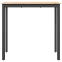 Produktbild för Barbord Naturfärg 110 x 55 x 105 cm Massiv furu