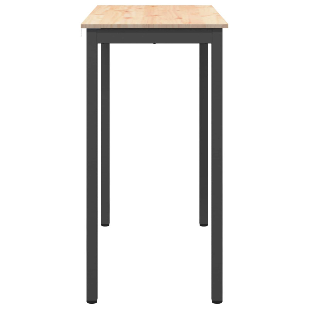 Produktbild för Barbord Naturfärg 110 x 55 x 105 cm Massiv furu