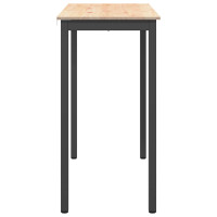 Produktbild för Barbord Naturfärg 110 x 55 x 105 cm Massiv furu