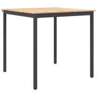 Produktbild för Barbord Naturfärg 110 x 110 x 105 cm Massiv furu