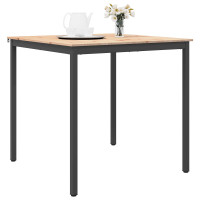 Produktbild för Barbord Naturfärg 110 x 110 x 105 cm Massiv furu