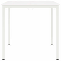 Produktbild för Barbord Vit 110 x 110 x 105 cm Massiv furu