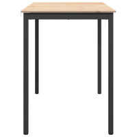 Produktbild för Barbord Naturfärg 140 x 80 x 105 cm Massiv furu