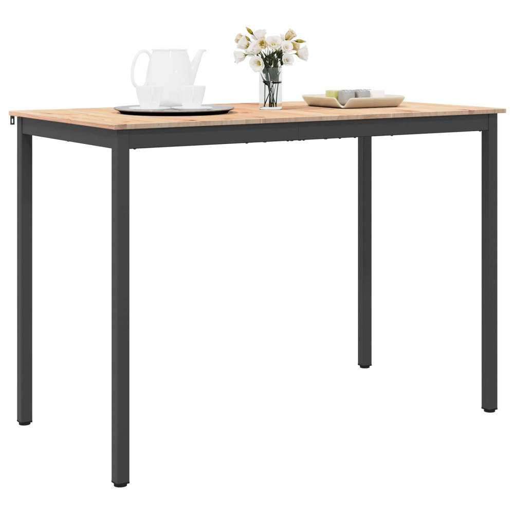 Produktbild för Barbord Naturfärg 150 x 80 x 105 cm Massiv furu