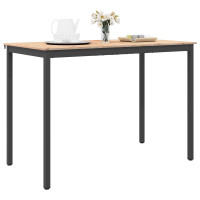 Produktbild för Barbord Naturfärg 150 x 80 x 105 cm Massiv furu
