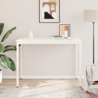 Produktbild för Barbord Vit 150 x 80 x 105 cm Massiv furu