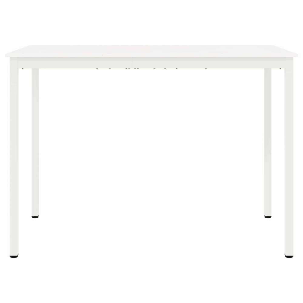 Produktbild för Barbord Vit 150 x 80 x 105 cm Massiv furu