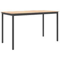 Produktbild för Barbord Naturfärg 180 x 90 x 105 cm Massiv furu