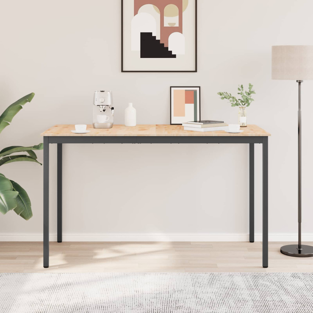 Produktbild för Barbord Naturfärg 180 x 90 x 105 cm Massiv furu
