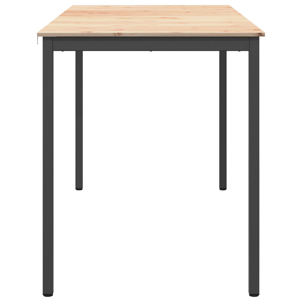 Produktbild för Barbord Naturfärg 180 x 90 x 105 cm Massiv furu