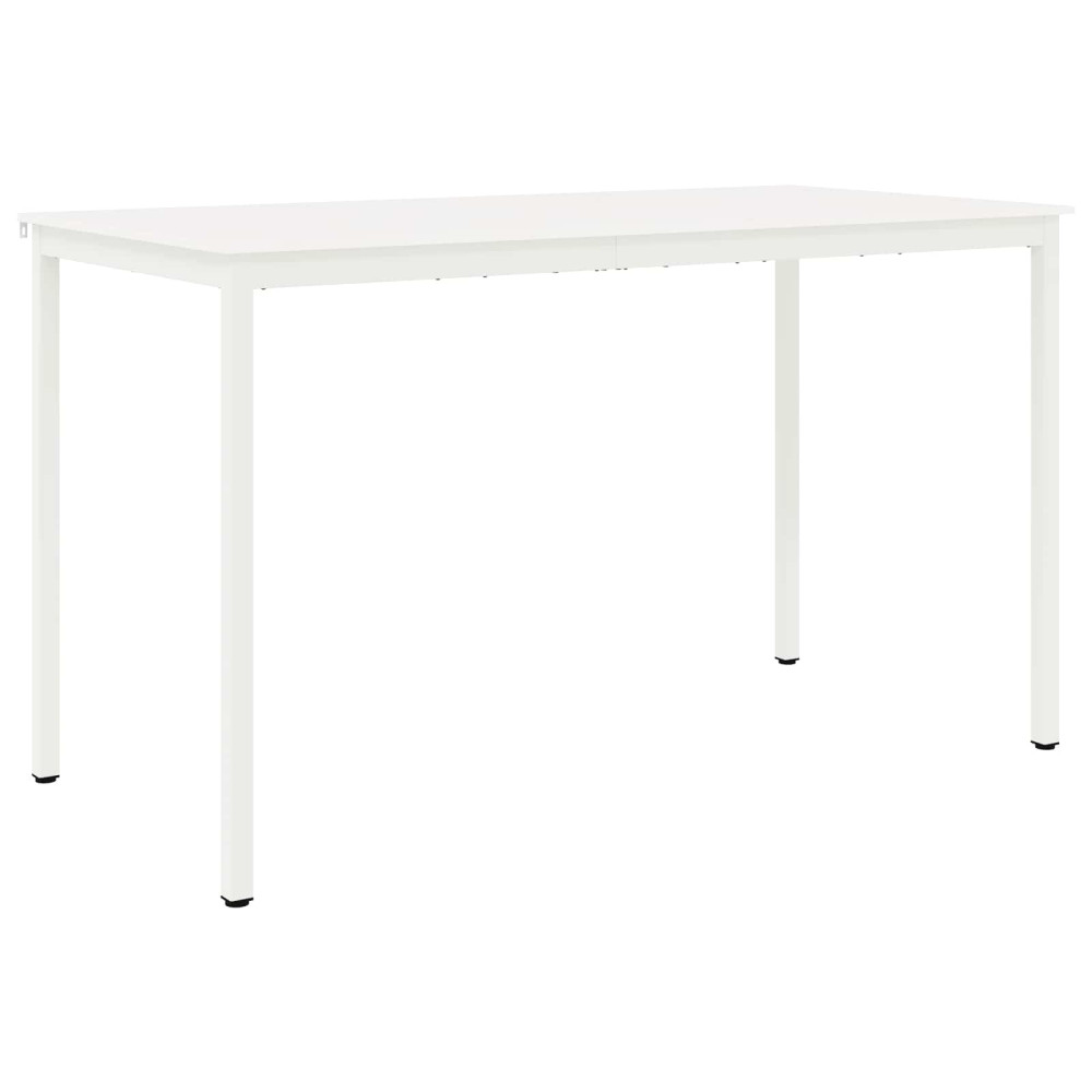 Produktbild för Barbord Vit 180 x 90 x 105 cm Massiv furu