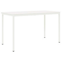 Produktbild för Barbord Vit 180 x 90 x 105 cm Massiv furu