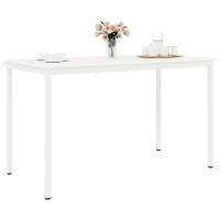 Produktbild för Barbord Vit 180 x 90 x 105 cm Massiv furu