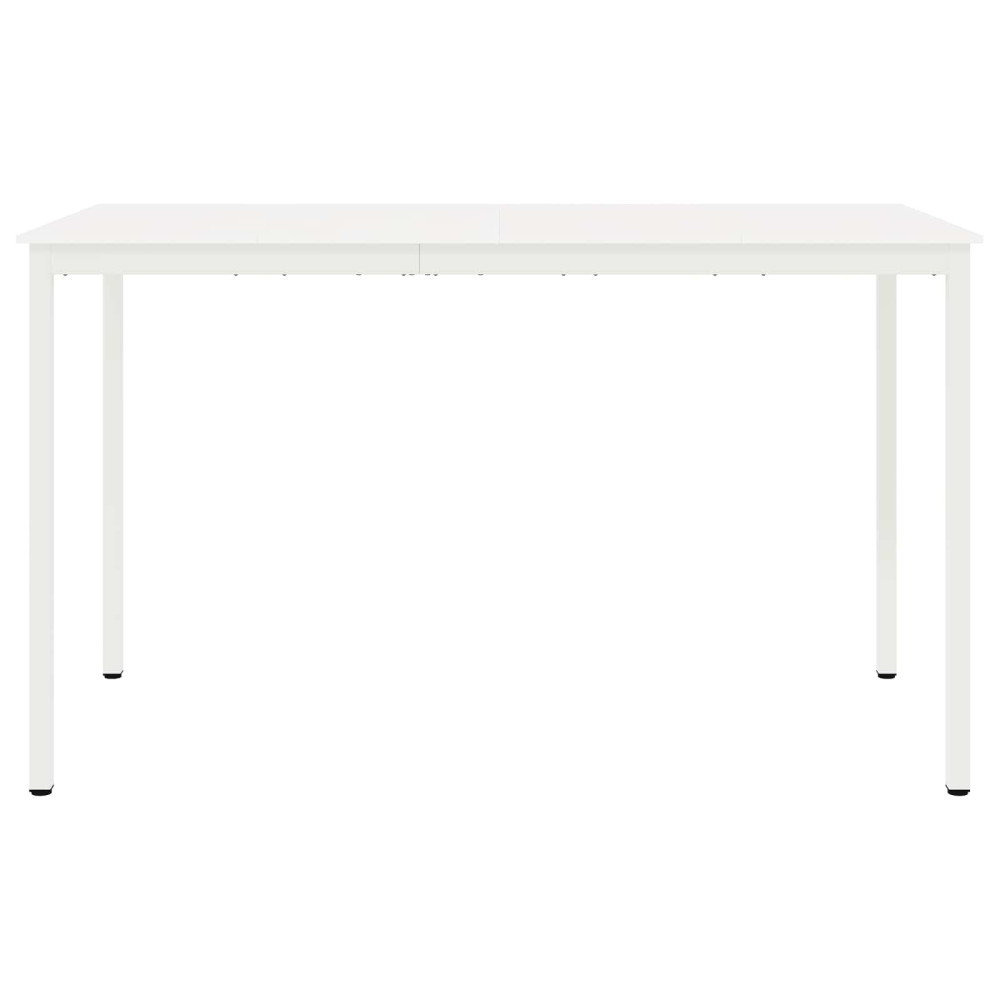 Produktbild för Barbord Vit 180 x 90 x 105 cm Massiv furu