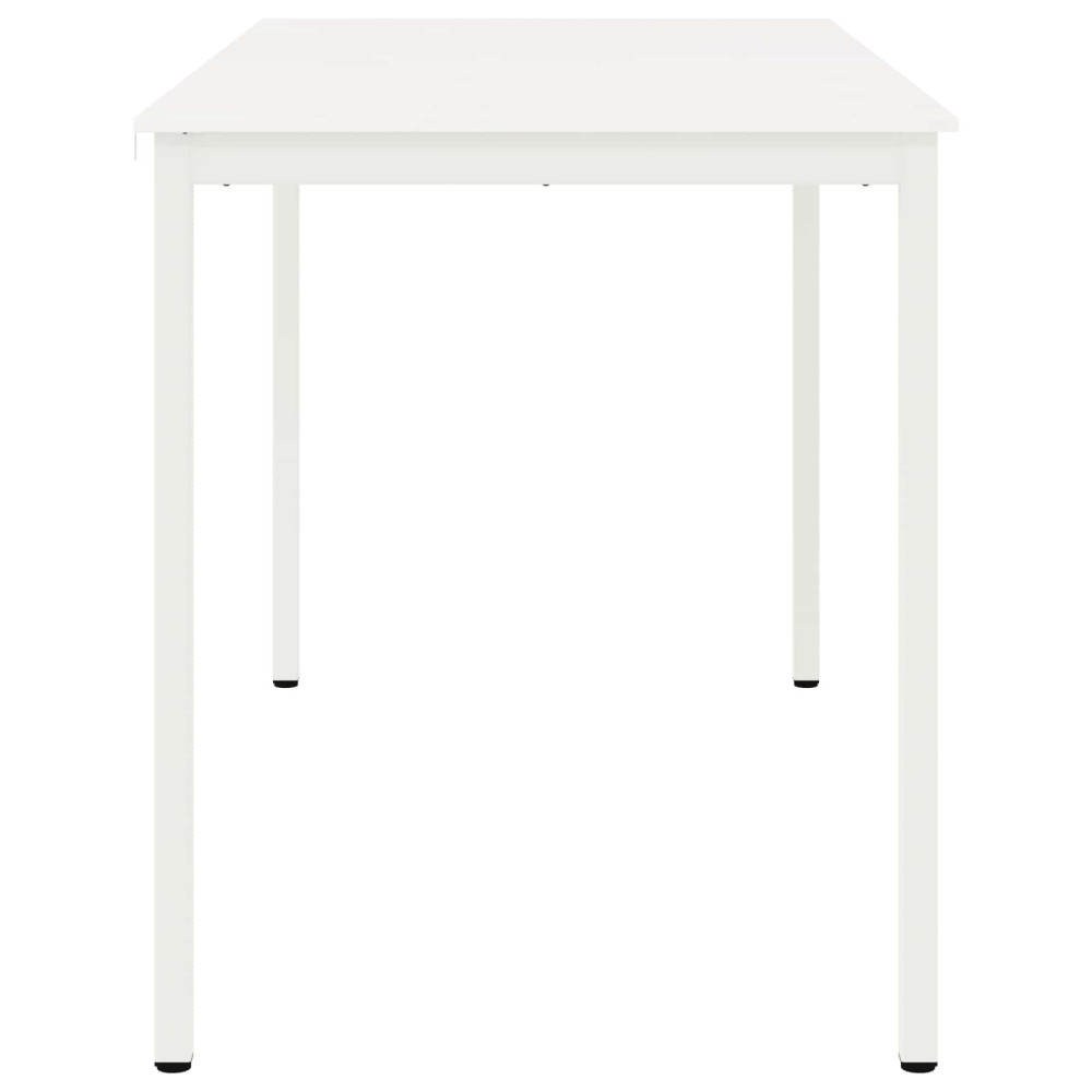 Produktbild för Barbord Vit 180 x 90 x 105 cm Massiv furu
