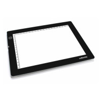 Produktbild för Reflecta LED Light Pad A5 Super Slim, Enbildsram, Svart, 19...