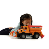 Produktbild för Bruder Mercedes-Benz Unimog winter service with plow blade t...