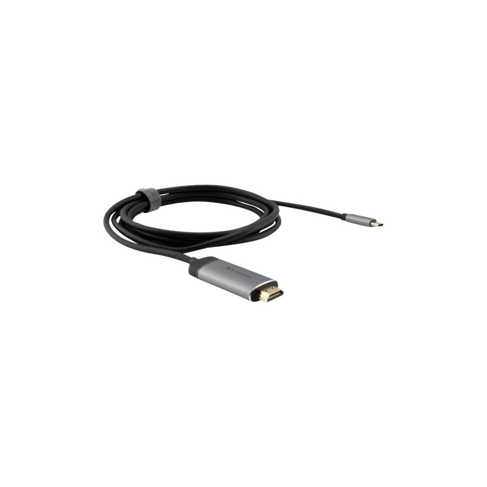 Produktbild för Verbatim kabel för video / ljud - HDMI / USB - 1.5 m