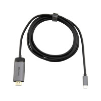 Produktbild för Verbatim kabel för video / ljud - HDMI / USB - 1.5 m