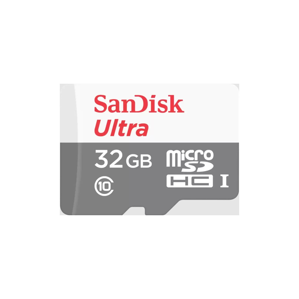 Produktbild för SanDisk Ultra - flash-minneskort - 32 GB - microSDHC UHS-I