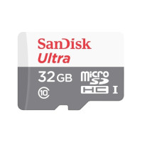 Produktbild för SanDisk Ultra - flash-minneskort - 32 GB - microSDHC UHS-I