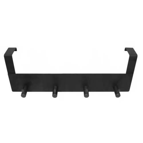 Home>It Hem > knapprad för dörr med 4 krokar 11,4 x 32 x 4,4 cm matt...