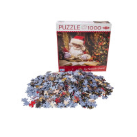 Produktbild för Tactic Puzzle Lovers Santa Claus in his House 1000 pcs puzzl...