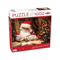 Produktbild för Tactic Puzzle Lovers Santa Claus in his House 1000 pcs puzzl...