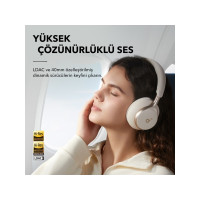 Produktbild för Soundcore Space One - hörlurar med mikrofon - 3,5 mm kontakt